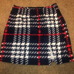 Navy skirt